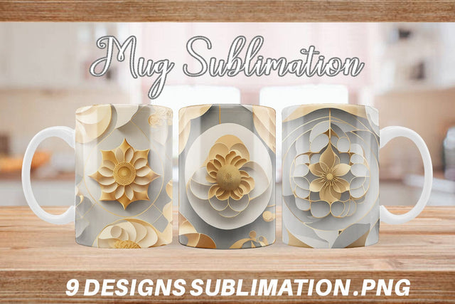 3D Mug Wraps SVG artnoy 