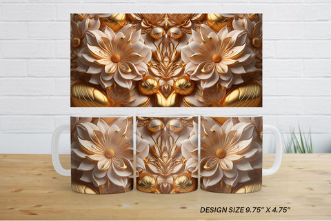 3D Mug Wraps SVG artnoy 