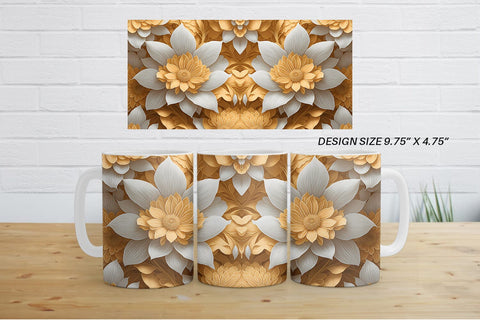 3D Mug Wraps SVG artnoy 