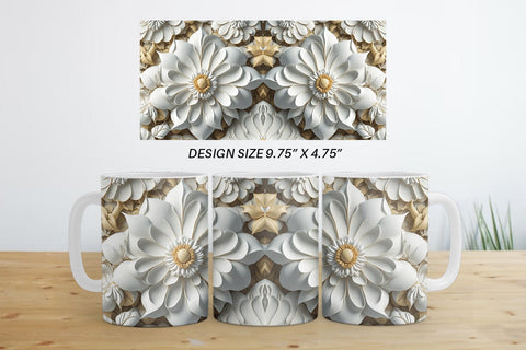 3D Mug Wraps SVG artnoy 