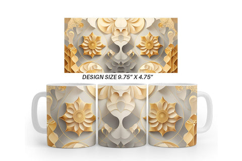 3D Mug Wraps SVG artnoy 