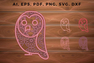 3d Multi Layer Halloween bird svg Cut File SVG MD JOYNAL ABDIN 
