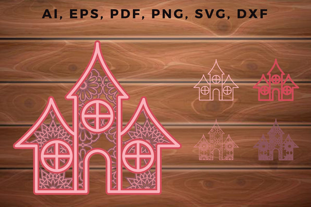 3d Multi Layer Halloween home Cut File svg SVG MD JOYNAL ABDIN 