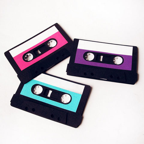 3D or Flat Mix Tape SVG Designed by Geeks 