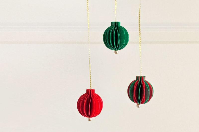 3D Paper Christmas Ornament SVG 3D Paper Risa Rocks It 