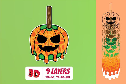 3D Poisoned Apples SVG Bundle SVG SvgOcean 