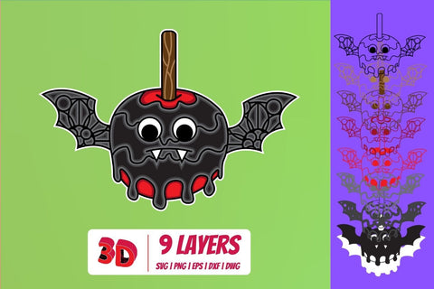 3D Poisoned Apples SVG Bundle SVG SvgOcean 