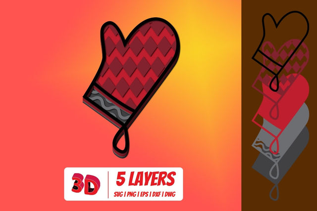 3D Potholder SVG SVG SvgOcean 