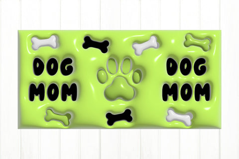 3D Puff Paw Mug. 3D Inflated Dog Mug Bundle Sublimation Olga Terlyanskaya 