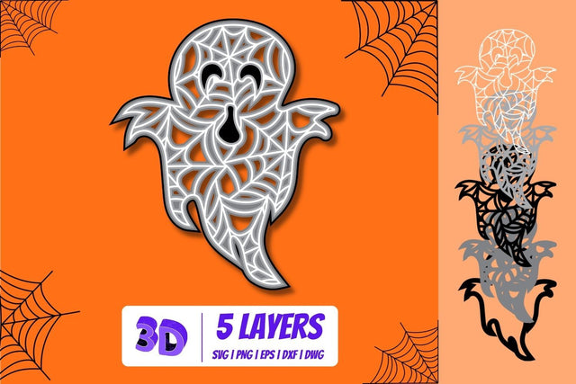 3D Specter SVG Cut File SVG SvgOcean 