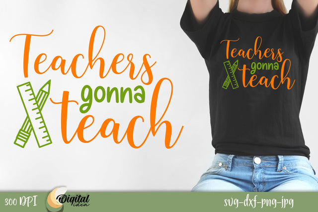 3D Teacher. Teacher SVG. Funny Quote SVG. Teacher Quotes SVG SVG Evgenyia Guschina 