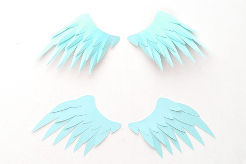 3D Wings SVG 3D Paper Risa Rocks It 