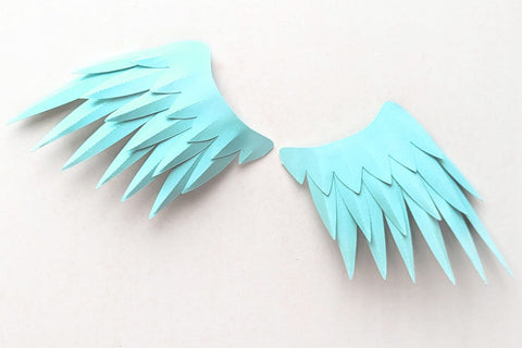 3D Wings SVG 3D Paper Risa Rocks It 