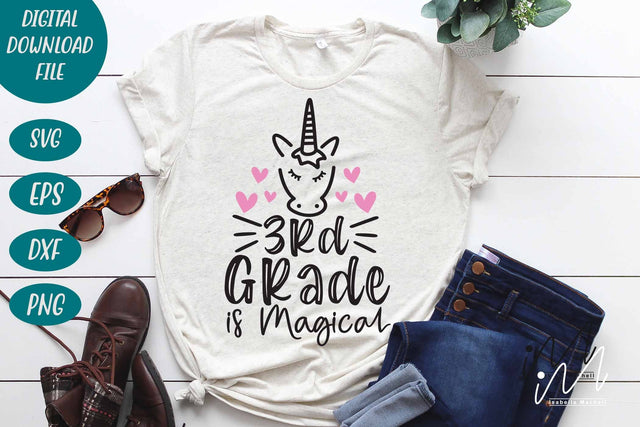 3rd Grade is Magical svg,3rd Grade Squad,First Day Of School svg,Third Grade Teacher svg SVG Isabella Machell 