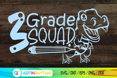 3rd Grade School svg SVG Artinrhythm shop 