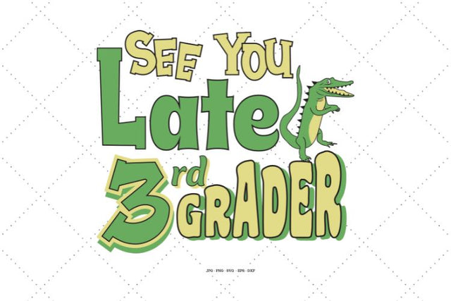 3rd Grade Svg, Last Day of School, Grade Svg SVG SVG Digital Designer 