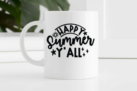 4 Happy summer Y'all svg, Sunshine svg, Summer vibes svg, Summer t shirt svg, Vacation Svg, Ocean Svg Svg, Beach Svg, Beach t shirt svg, Summer mug svg, Beach time svg, Summer Cut Files, Hello summer svg, Lake time SVG Isabella Machell 
