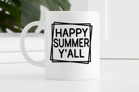 4 Happy summer Y'all svg, Sunshine svg, Summer vibes svg, Summer t shirt svg, Vacation Svg, Ocean Svg Svg, Beach Svg, Beach t shirt svg, Summer mug svg, Beach time svg, Summer Cut Files, Hello summer svg, Lake time SVG Isabella Machell 