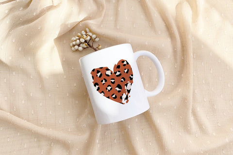 4 Leopard Heart Sublimations. Valentines Day Bundle. Sublimation Tori card store 