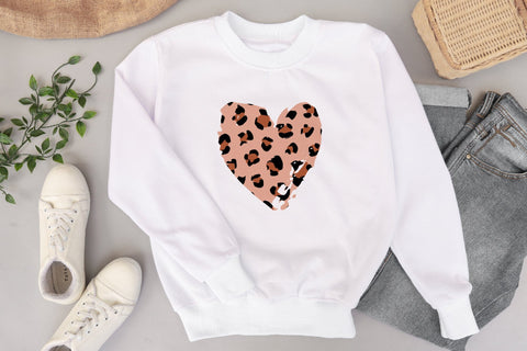 4 Leopard Heart Sublimations. Valentines Day Bundle. Sublimation Tori card store 