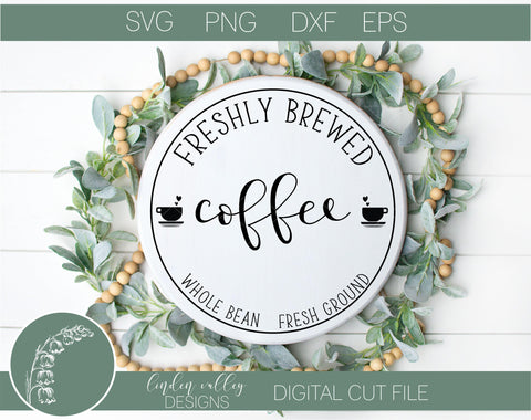 4 pc Farmhouse Wood Round Mini Bundle SVG Linden Valley Designs 