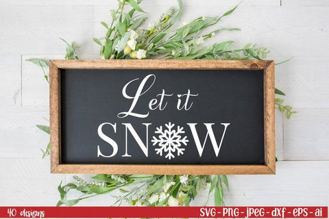 40 Door Round Signs Bundle | Merry Christmas Bundle SVG SVG TatiStudio 