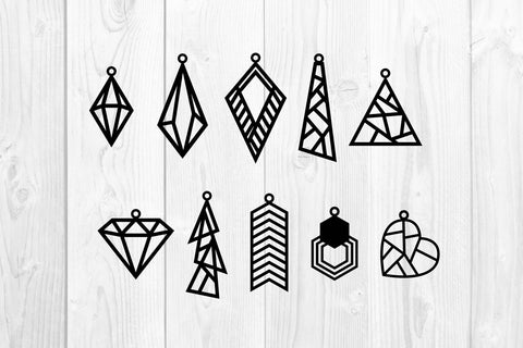 Earring Bundle  svgcuttablefiles