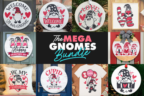 40 SVG Gnomes MEGA Bundle | BEST SELLER | Christmas SVG SVG The Vintage Signs Shop 