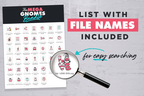 40 SVG Gnomes MEGA Bundle | BEST SELLER | Christmas SVG SVG The Vintage Signs Shop 