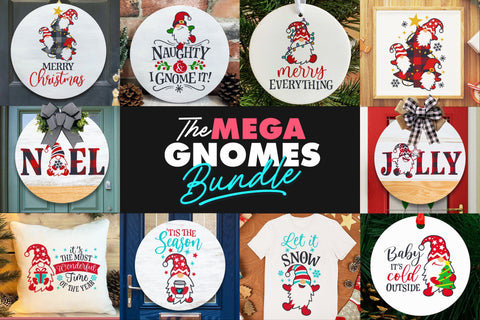 40 SVG Gnomes MEGA Bundle | BEST SELLER | Christmas SVG SVG The Vintage Signs Shop 