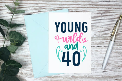 40th Birthday SVG Cut File Mini Bundle SVG Illuztrate 