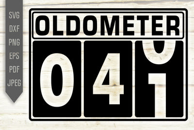 41st Birthday Svg. Oldometer Svg. Man Birthday Svg. Forty One Years Svg. Birthday Boy Svg. Car Svg. Odometer Svg. Cricut Silhouette dxf eps SVG Mint And Beer Creations 