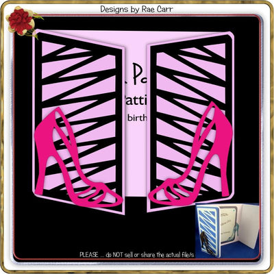 436 Gatefold Greeting Card SVG Designs by Rae 