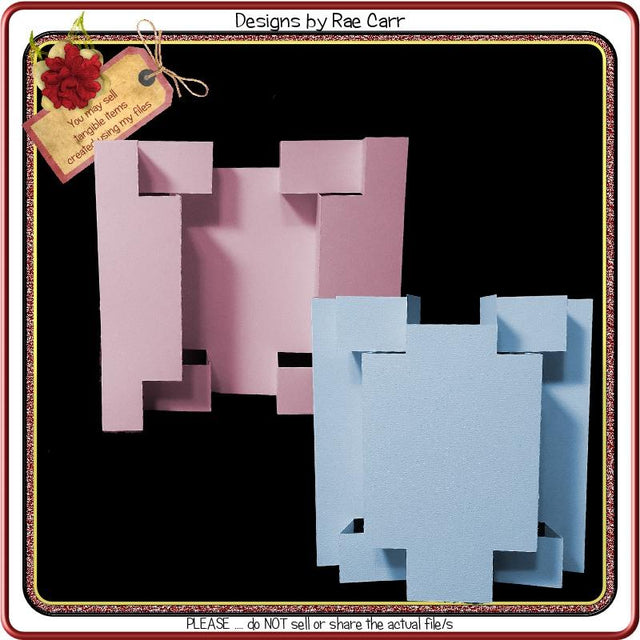 446 Multi Fold Card SVG Designs by Rae 