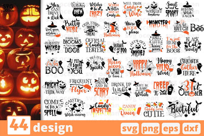 45 Halloween quotes cricut svg SVG SvgOcean 