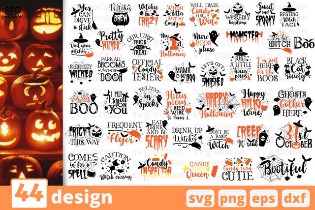 45 Halloween quotes cricut svg SVG SvgOcean 