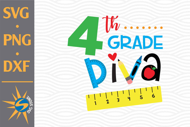4th Grade Dude SVG, PNG, DXF Digital Files Include SVG SVGStoreShop 