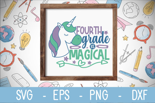 4th grade is magical SVG SVG Svgcraft 