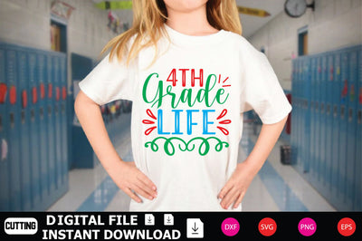 4th Grade Life SVG Shahin alam 