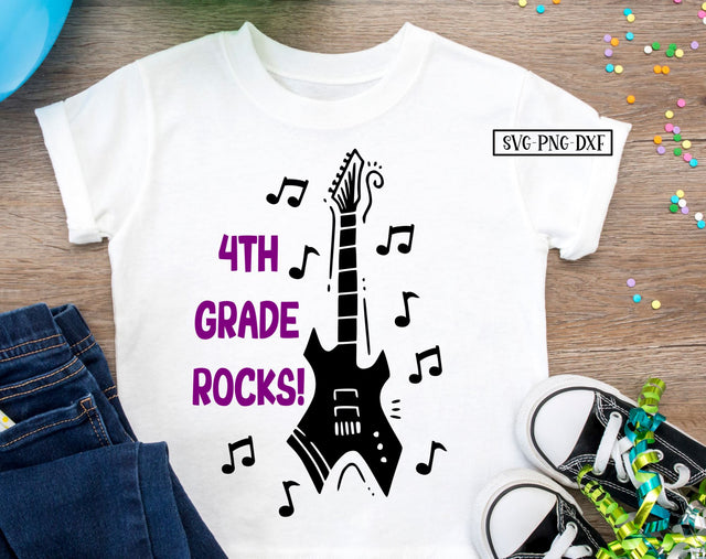 4th Grade Rocks SVG Calico Creations Svg 