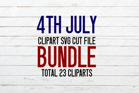 4th July Clipart svg Bundle, 4th July cut file bundle SVG SmmrDesign 