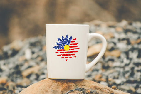 4th July Daisy Flower svg Clipart SVG SmmrDesign 