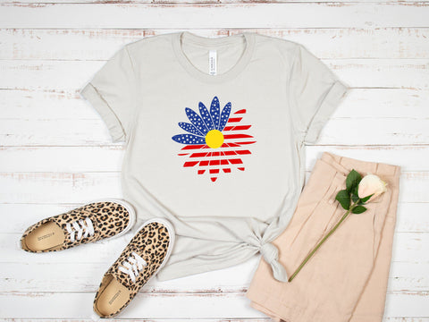 4th July Daisy Flower svg Clipart SVG SmmrDesign 