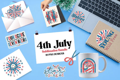 4th July Sublimation Bundle Sublimation Rupkotha 