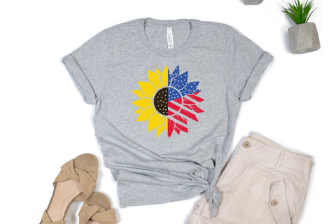 4th July Sunflower clipart svg SVG SmmrDesign 