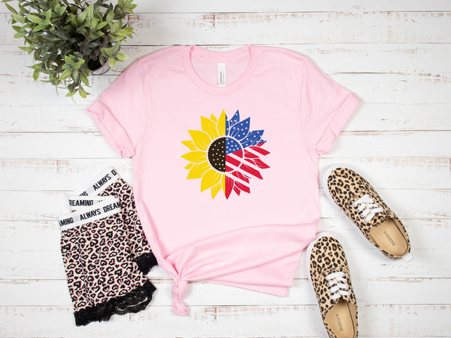 4th July Sunflower clipart svg SVG SmmrDesign 