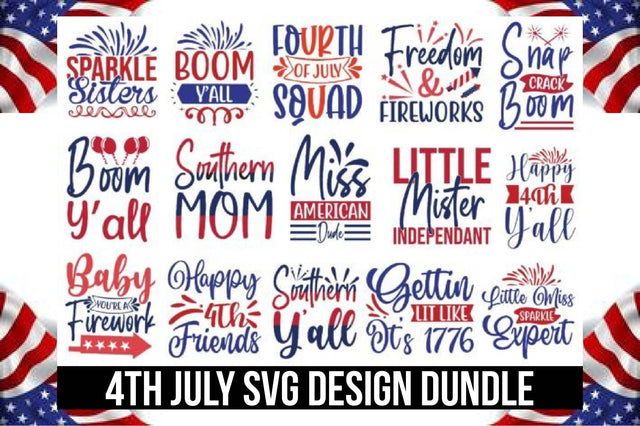 4th July Svg Design Bundle SVG SVGista 