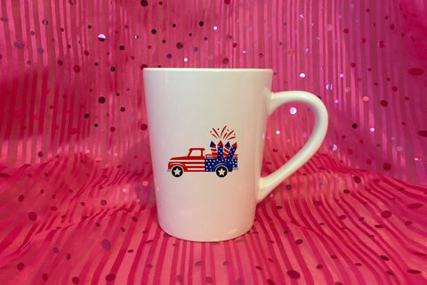 4th July Truck Illustration svg cut file Bundle SVG SmmrDesign 