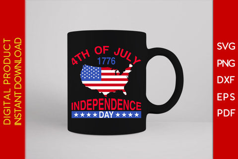 4th Of July 1776 Independence Day SVG PNG PDF Cut File SVG Creativedesigntee 