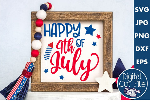 4th of July Bundle, America 4th Of July Farmhouse Sign Svg SVG Crafty Mama Studios 